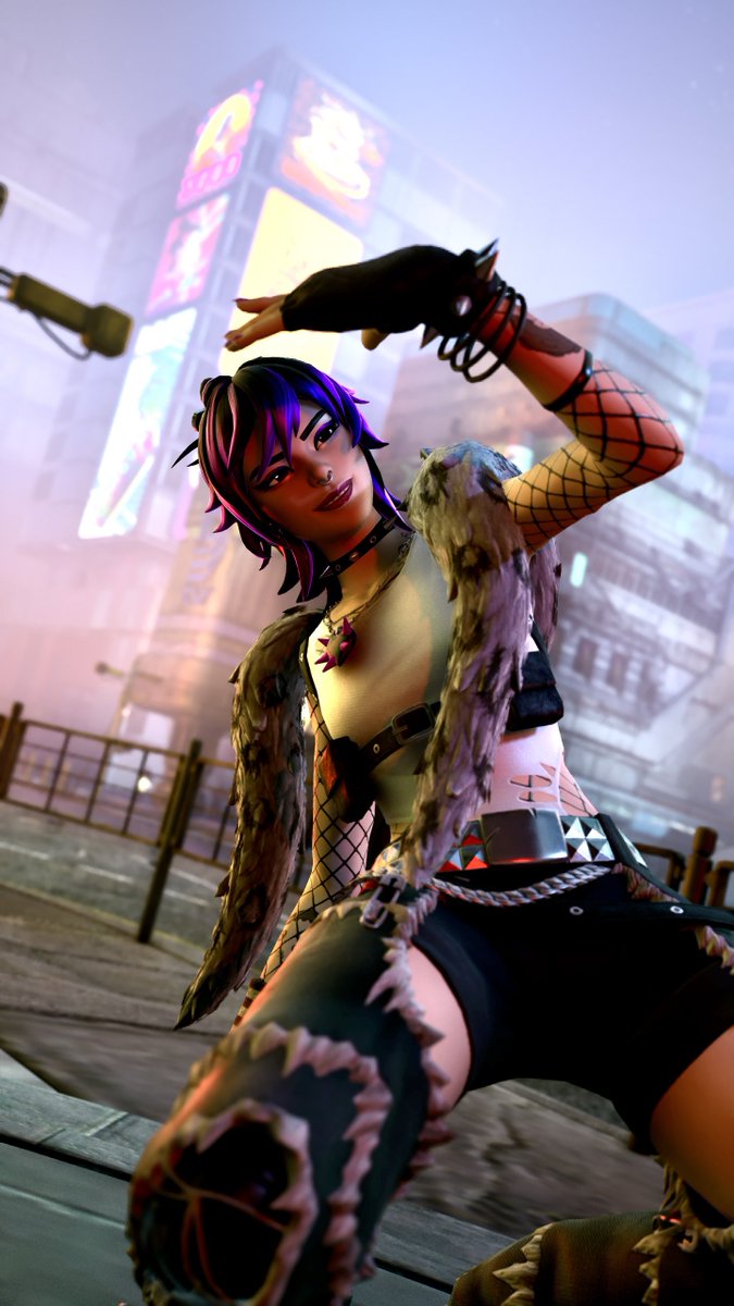 discovenus_'s tweet image. Punk Princess Phaedra ✨💜 #Fortography