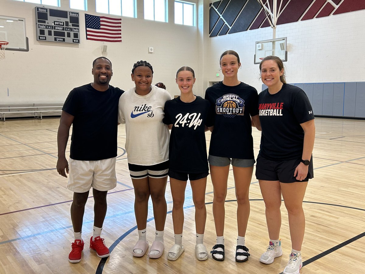 Abriella Terry (@abriella_11) on Twitter photo Had a blast at Coach Brie Murphy’s basketball camp today! Great energy, competition, and a chance to recognize what I did well & what I need to work on!🔥
<a href="/MaryvilleWBB/">Maryville Women's Basketball</a> <a href="/Briemurphy_/">Brie Murphy</a> <a href="/max_ethridge/">Max Ethridge</a> <a href="/pcf24up/">24:Up</a> <a href="/coachklemmens/">Coach Kara 🍋</a> Had a blast at Coach Brie Murphy’s basketball camp today! Great energy, competition, and a chance to recognize what I did well & what I need to work on!🔥
<a href="/MaryvilleWBB/">Maryville Women's Basketball</a> <a href="/Briemurphy_/">Brie Murphy</a> <a href="/max_ethridge/">Max Ethridge</a> <a href="/pcf24up/">24:Up</a> <a href="/coachklemmens/">Coach Kara 🍋</a>