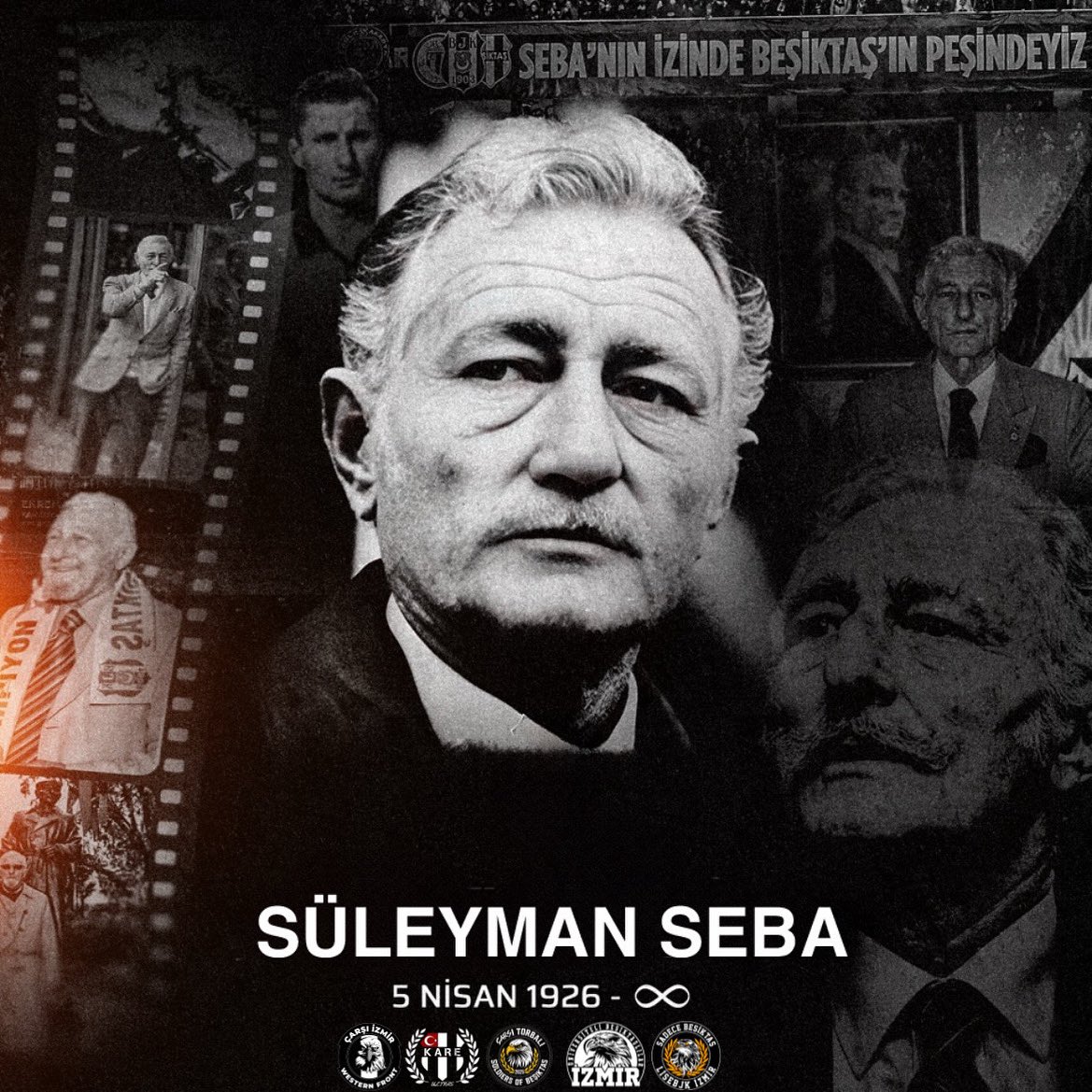Onursal Başkanımız Süleyman Seba'yı sevgi, saygı, minnet ve rahmetle anıyoruz. 

Sonsuza dek izindeyiz. #SüleymanSeba ∞