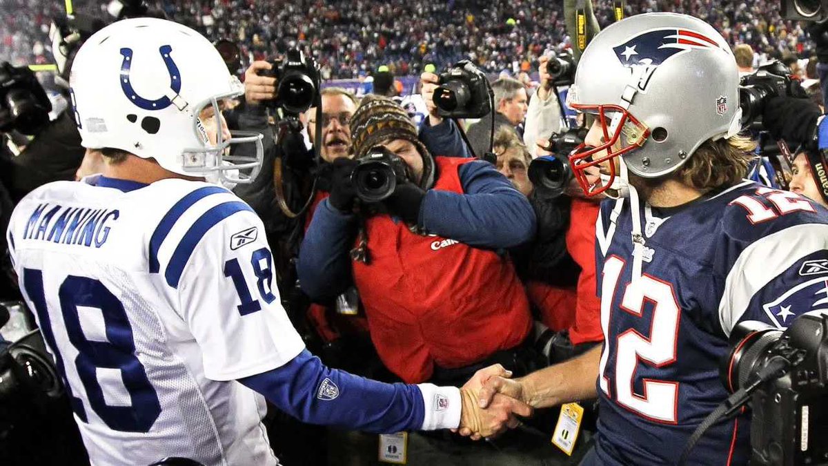 Peyton Manning was born to be the GOAT. The media wanted him to be the GOAT. Manning had an incredible NFL mind, innovative style, all time elite talent. It really had to hurt whenever he realized another QB in the league the same time as him would become what he was born to be.