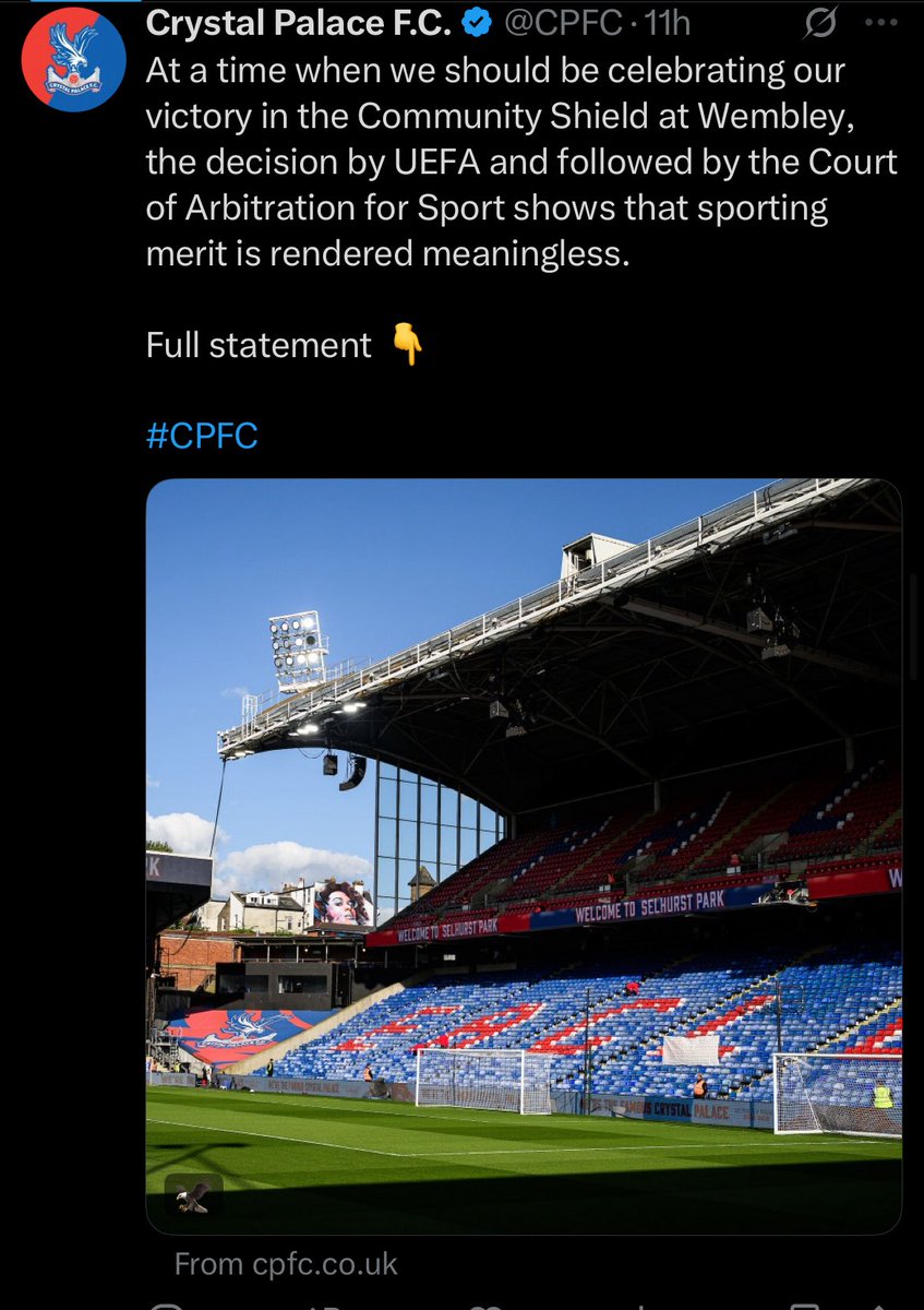 Freakybrighton's tweet image. 🚨BREAKING: @CPFC CEO explains the lack of summer signings:
"We already don't follow deadlines," Parish says, "so why not do the same with our transfers?  Once the window closes, we can simply make our moves then. If we get punished, we can just whine and complain." #cpfc #bhafc