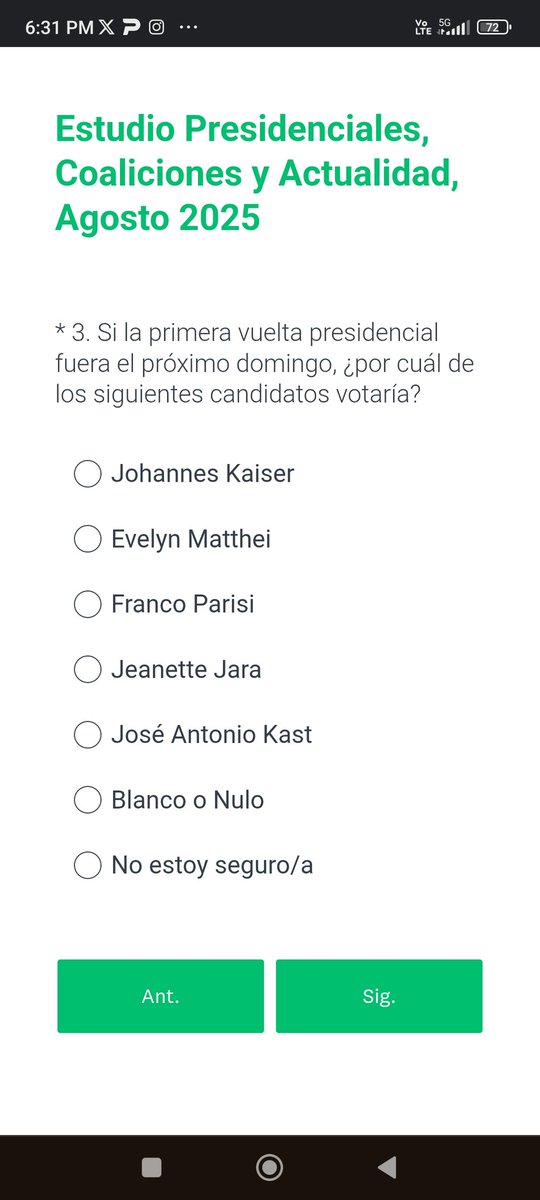 patyCAlvarez's tweet image. Por qué si @marcoporchile  ya junto las firmas, no aparece como opción en las encuentras ???? Me acaba de llegar está para responder y sorpresa... Así no son representativas de nada