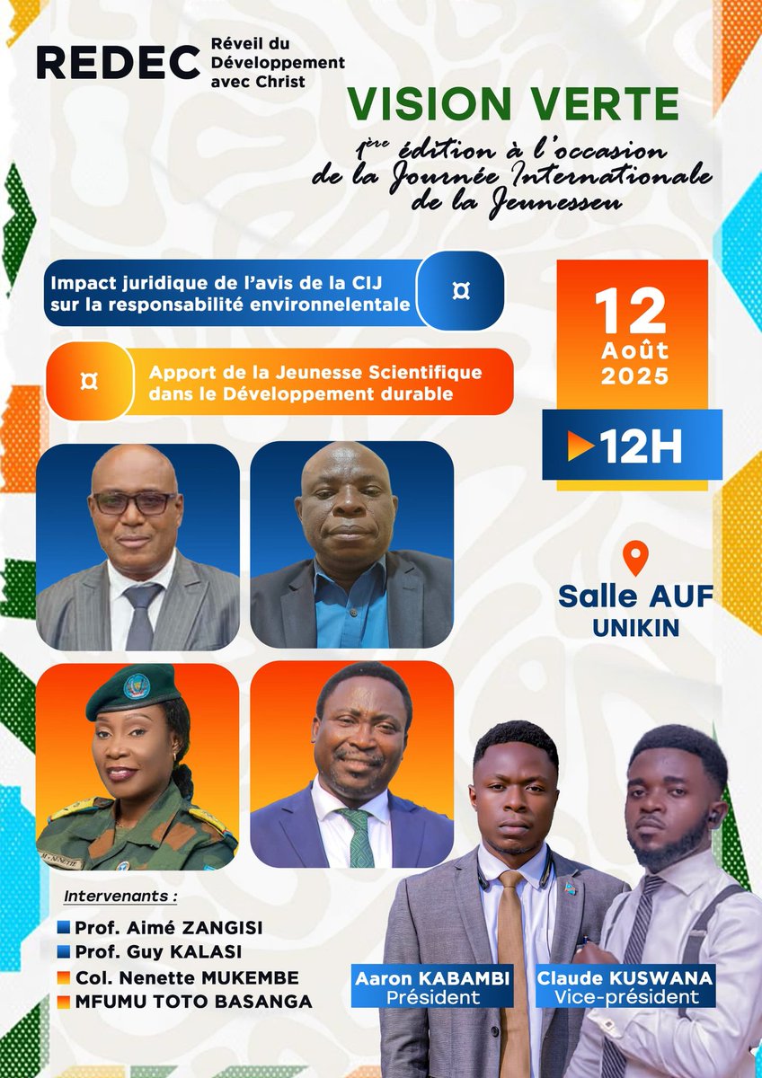KabambiAaron's tweet photo. Aujourd'hui était là journ��e internationale de la jeunesse la structure REDEC à pu intervenir en cette grande journée @Presidence_RDC @PNUDRDC @RCC_RDC @rim_medd @jeunesseEP_RDC https://t.co/Tk1yLeuLNW