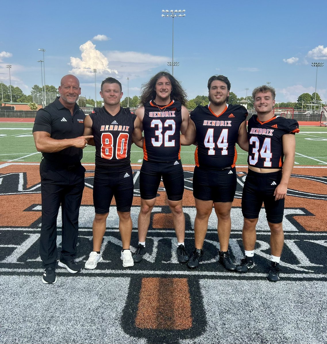 Awesome having 4 Guys from my Alma Mater <a href="/NWTexanFootball/">NW Texans Football</a> <a href="/NorthwestISD/">Northwest ISD</a> <a href="/HendrixFootball/">#WeAreWarriors</a> <a href="/KobeyWall/">Kobey Wall</a>