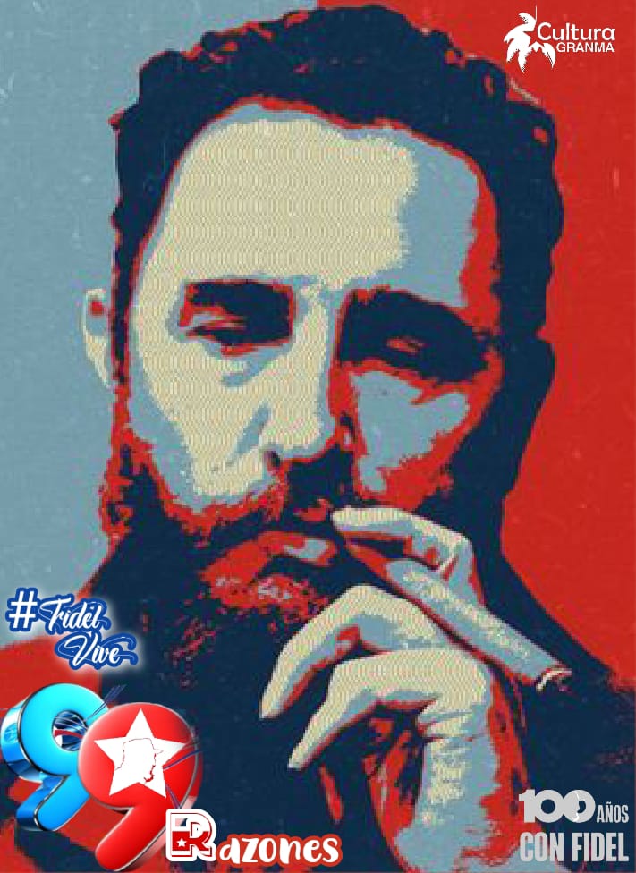 🇨🇺“Creo que Fidel es un ejemplo de vida para todos nosotros y un aliento para el futuro de la Revolución Cubana.”

✍️Frei Betto 

#100AñosConFidel