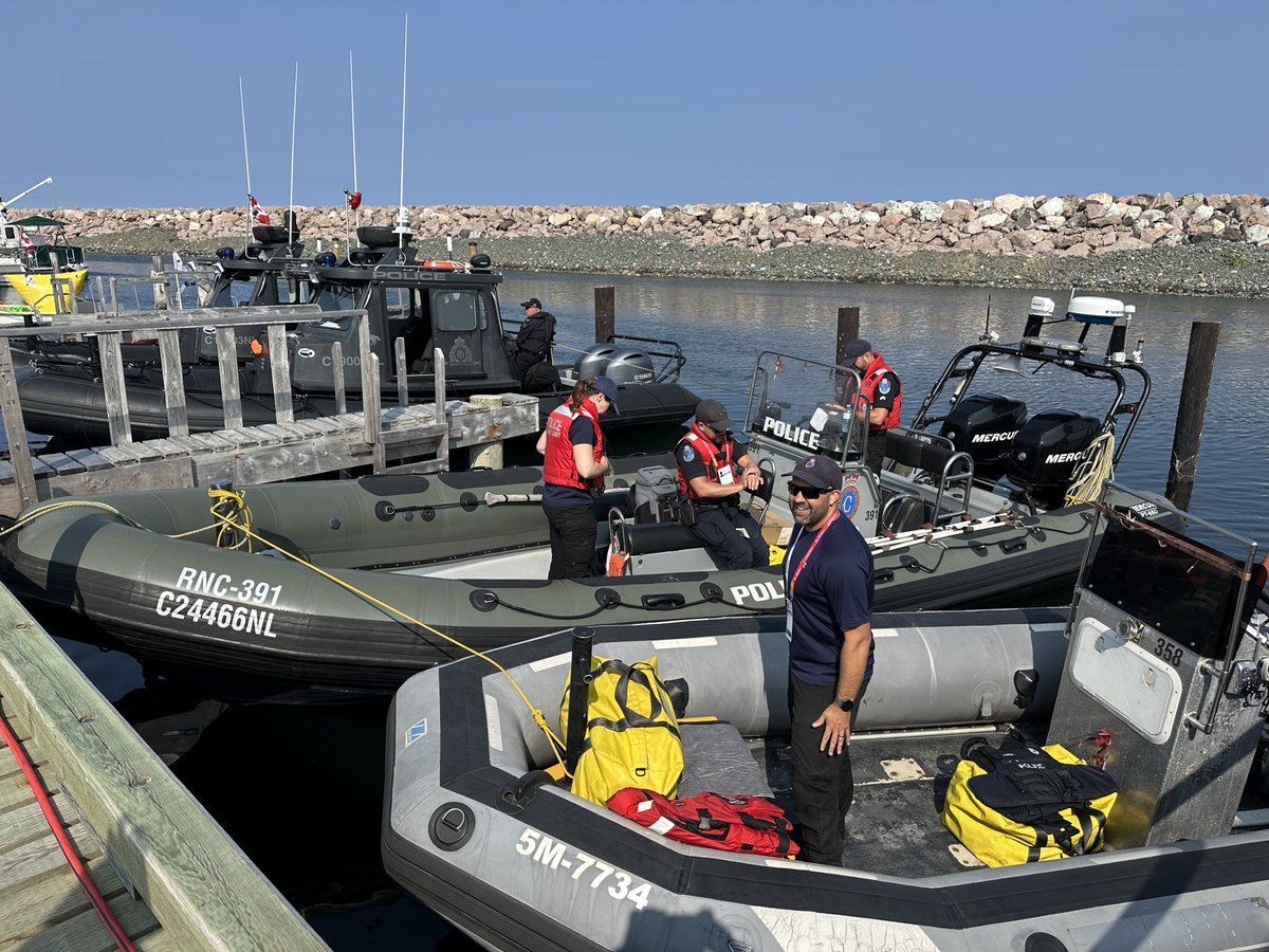 Thank you ⁦<a href="/RCMPNL/">RCMP Newfoundland and Labrador</a>⁩ ⁦<a href="/RNC_PoliceNL/">Royal Newfoundland Constabulary</a>⁩ and ⁦<a href="/CoastGuardCAN/">Canadian Coast Guard</a>⁩ for supporting ⁦<a href="/CanadaGames/">Canada Games | Jeux du Canada</a>⁩ and us at ⁦<a href="/SailCanada/">Sail Canada</a>⁩. Much appreciated!