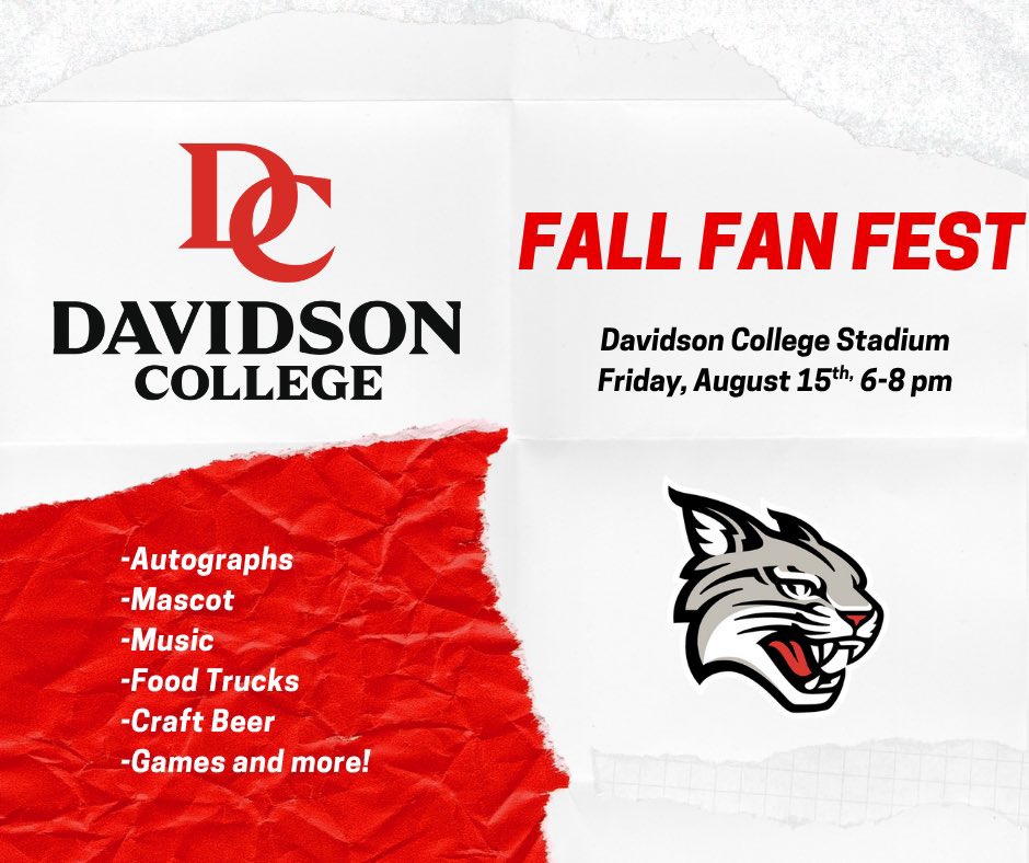 Saj Thakkar (@coach_thakkar) on Twitter photo Looking forward to seeing <a href="/DavidsonFB/">Davidson Football</a> nation this Friday night at Fan Fest!
#GoCats Looking forward to seeing <a href="/DavidsonFB/">Davidson Football</a> nation this Friday night at Fan Fest!
#GoCats