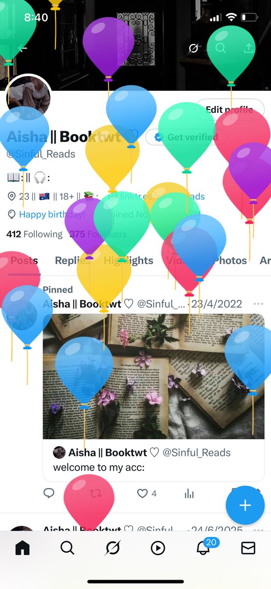 Sinful_Reads's tweet photo. Happy Balloon day to me 🥳🥰 https://t.co/I2aVadrcdO