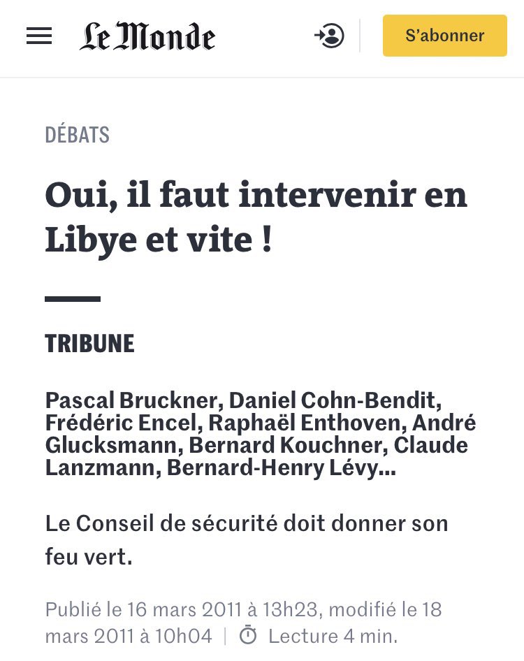 Pas d’amalgames !
