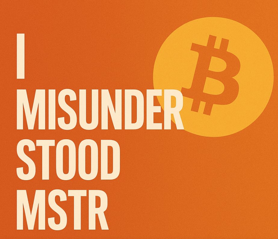 Anthony Yim (@anthonyyim) on Twitter photo I COMPLETELY misunderstood $MSTR like an idiot. But now I finally get <a href="/saylor/">Michael Saylor</a>'s genius.
Here's what blew my mind. 🧵 below: I COMPLETELY misunderstood $MSTR like an idiot. But now I finally get <a href="/saylor/">Michael Saylor</a>'s genius.
Here's what blew my mind. 🧵 below: