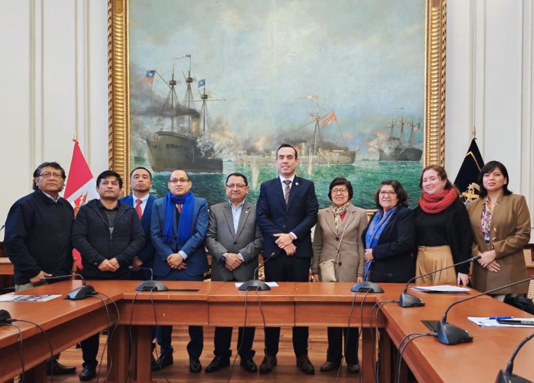 Hoy, dirigentes del Sindicato de Trabajadores CAS del Ministerio de Educación, en coordinación con CITE PERÚ  Y FENTRACASSE , han retomado la ruta legislativa para el avance de los proyectos de ley.