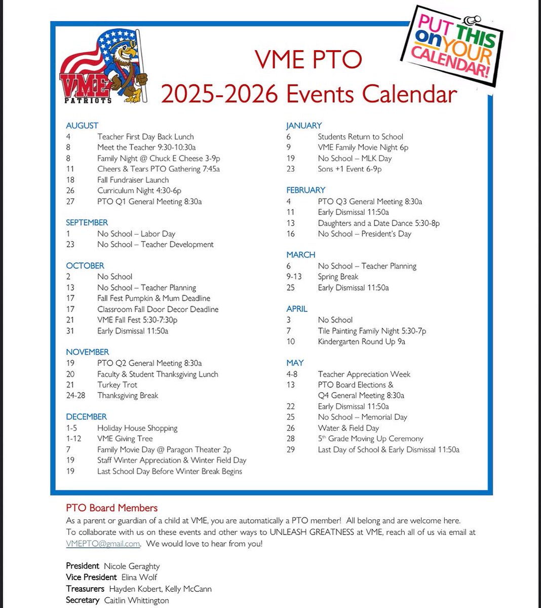 VME PTO News &amp; 25-26 Event Dates

secure.smore.com/n/pxfw5-vme-pt…