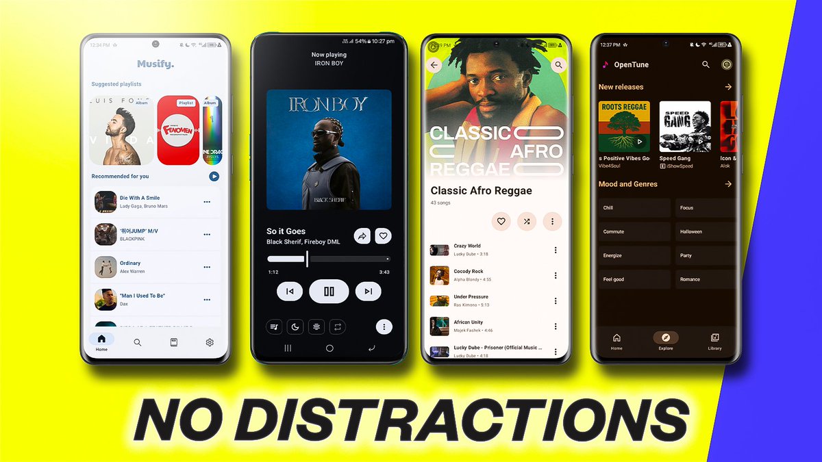 enochboatengYT's tweet image. NEW VIDEO 📽️🔥
Here are 7 Free Online Music Streaming Apps for Android That are Open Source

youtu.be/R2TBOfqv8iM

LIKE
SHARE
SUBSCRIBE
#androidapps #musicstreaming #spotify #youtubemusic #musicapps #opensourceapps #musicstreamingapps #freemusic