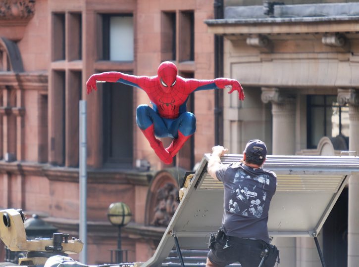 me when there’s a spider on the floor