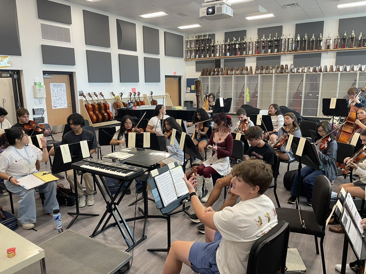 Pearce HS Orchestras (@pearceorchestra) on Twitter photo First day. First rehearsal of the Mighty Mustang Orchestra 🎻🎶
It’s going to be a GREAT year!
<a href="/RISDVPA/">Richardson ISD Visual and Performing Arts</a> <a href="/lhbenton/">LeAndre H. Benton</a> <a href="/TheCBreedlove/">Carrie Breedlove</a> #risddreambig #risdbetheone #firstdayofschool First day. First rehearsal of the Mighty Mustang Orchestra 🎻🎶
It’s going to be a GREAT year!
<a href="/RISDVPA/">Richardson ISD Visual and Performing Arts</a> <a href="/lhbenton/">LeAndre H. Benton</a> <a href="/TheCBreedlove/">Carrie Breedlove</a> #risddreambig #risdbetheone #firstdayofschool