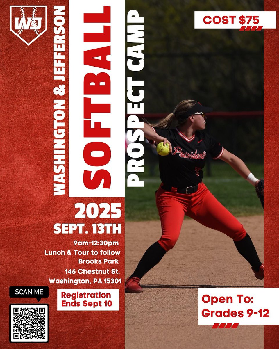 Come join us on September 13th for our Fall Prospect Camp! Link to register: docs.google.com/forms/d/e/1FAI…