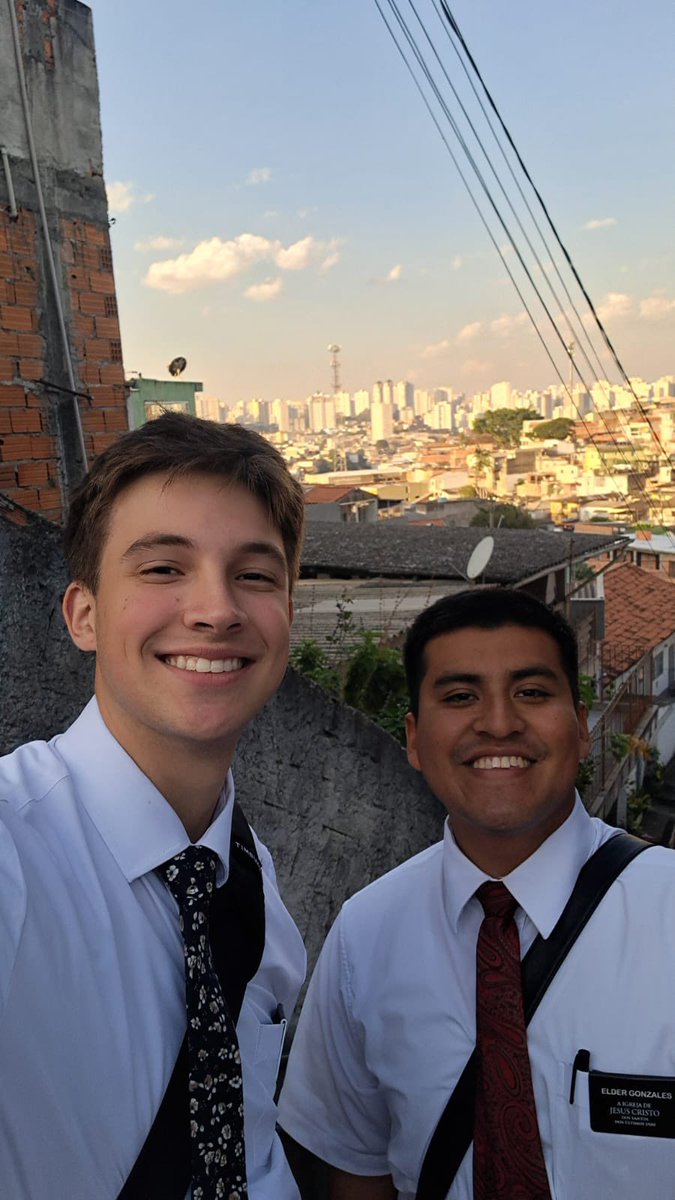 Is there anything better than a happy missionary??

Yes there is…and it’s a happy missionary with a wonderful trainer.

I could not be more grateful for this incredible young man who has been so good to my son.
