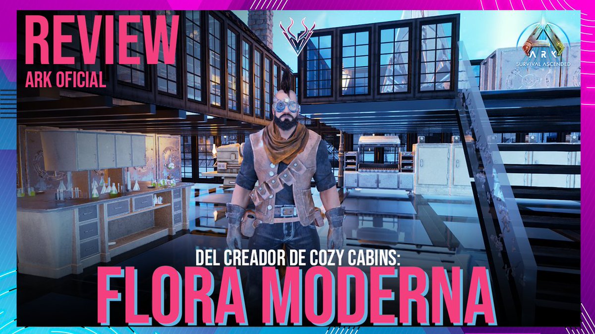 Vattghornn's tweet photo. Nuevo video! Review completa al mod premium Flora Moderna, un mod bastante completo con más de 11 estilos diferentes de estructuras, muebles, texturas, paredes y más ! gracias a @knufflesandman por hacer este video posible 🦖🌼🌸

https://t.co/ng2B79VxmQ

#ArkSurvivalAscended @survivetheark @NotDollie @comfywarlock