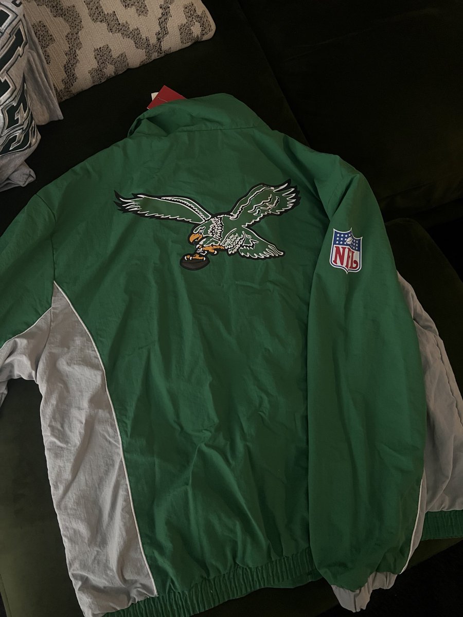 okay Aeropostale indeed went off with their NFL merch, and affordably priced! Kelly green jacket was an absolute NEED 😮‍💨 #GoBirds 🦅