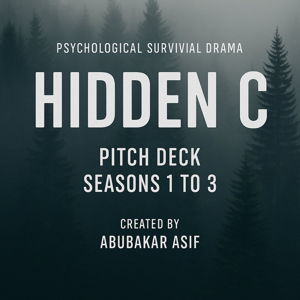 AbubakarAs6064's tweet photo. π¨ OTT Producers & Managers!
Im Abubakar, creator of Hidden C psychological survival thriller spanning 3 seasons & 21 episodes.
Complete scripts readySeeking producer/manager
Writer credit & fee guaranteed.
Contact: asifabakar479@gmail.com
#HiddenC #PsychologicalThriller #OTT https://t.co/tZAD50dBdI