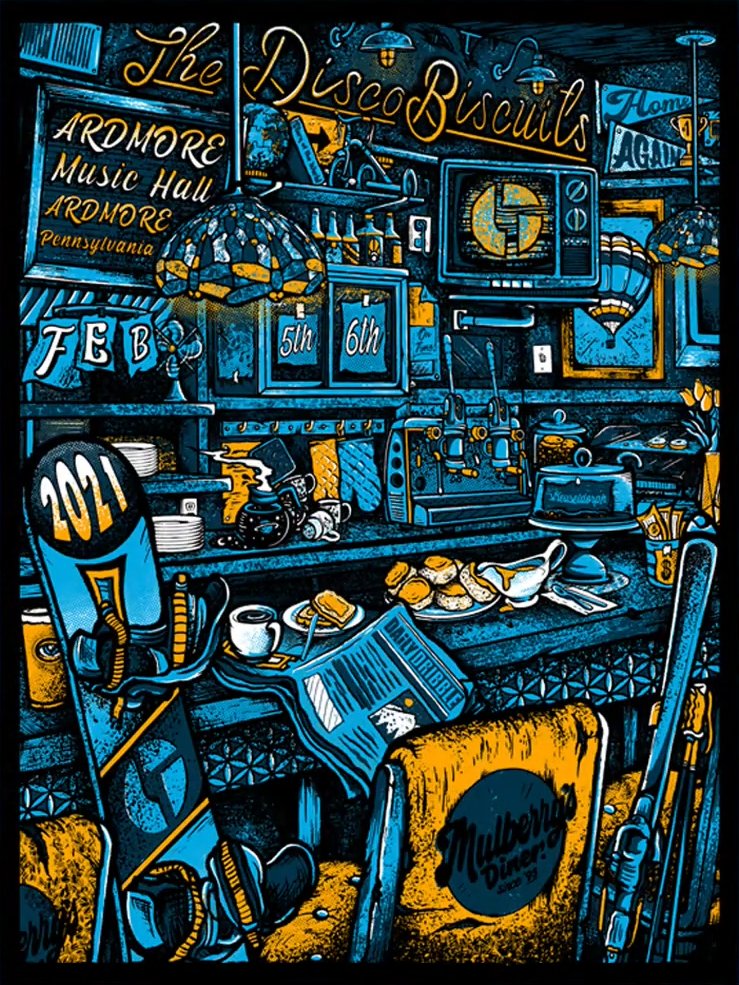 Cult Bisco Tuesday · 8.12.25 · 📪👽📪 · Ardmore Music Hall Countdown · 🌲👽🌲