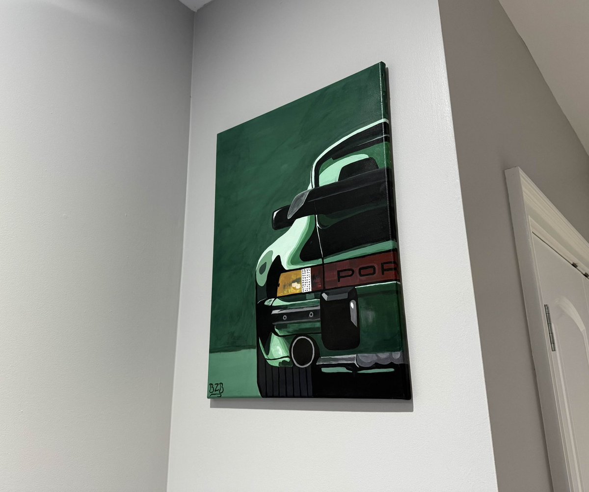 BeezyBeeTV's tweet photo. Check it out, chat... my art is hanging up in someone else's house. How cool is that?? 🥺 https://t.co/UnJ7eTskvs