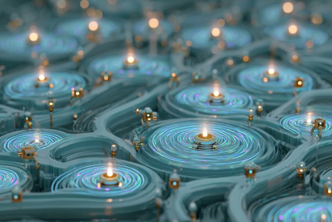 Sonic Swarms: How Tiny Robots Use Sound to Think and Move Like One

Scientists have modeled micro-sized robots that use sound waves to communicate, allowing them to form intelligent, self-organizing swarms. 

Each robot has only basic components—a motor, microphone, speaker, and