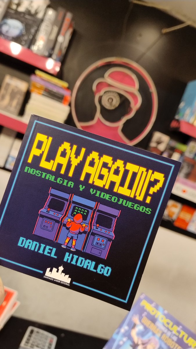 Santiago-Ander (@stgoandereditor) on Twitter photo Ya disponible en Librería Qué Leo 40 <a href="/queleo_pdv/">@queleoPDV</a> <a href="/lacesia/">Cesia</a> el libro #PlayAgain? Nostalgia y videojuegos, de <a href="/dan_hidalgo/">Daniel Hidalgo</a> 🥳📚🚀🎮
📍 Av. Pedro de Valdivia 40, Providencia Ya disponible en Librería Qué Leo 40 <a href="/queleo_pdv/">@queleoPDV</a> <a href="/lacesia/">Cesia</a> el libro #PlayAgain? Nostalgia y videojuegos, de <a href="/dan_hidalgo/">Daniel Hidalgo</a> 🥳📚🚀🎮
📍 Av. Pedro de Valdivia 40, Providencia