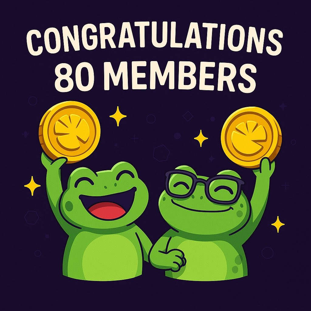 LillyToTheMoon's tweet photo. From 80 members today! To our coin reaching a high of 14% for the damn is amazing!!! https://t.co/1mXGBCKXZD