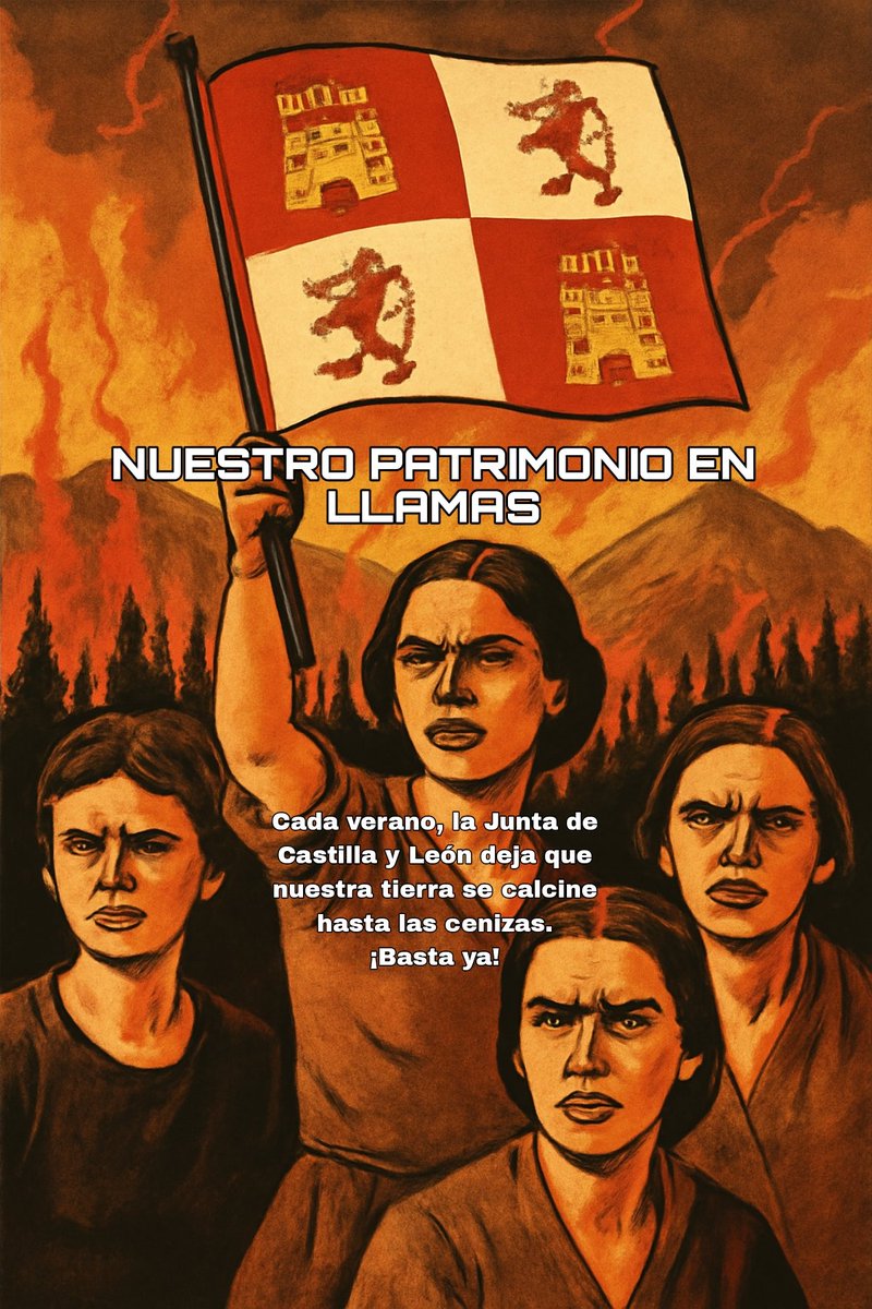 ¡Basta ya! Las llamas asolan nuestra tierra, desde El Bierzo hasta Ávila, de Palencia a Zamora. El pueblo no merece tal indignidad al frente de la Junta. Asumanse responsabilidades. Logremos el cambio necesario en nuestra tierra de una vez.

 #MañuecoDimision #QuiñonesDimisión