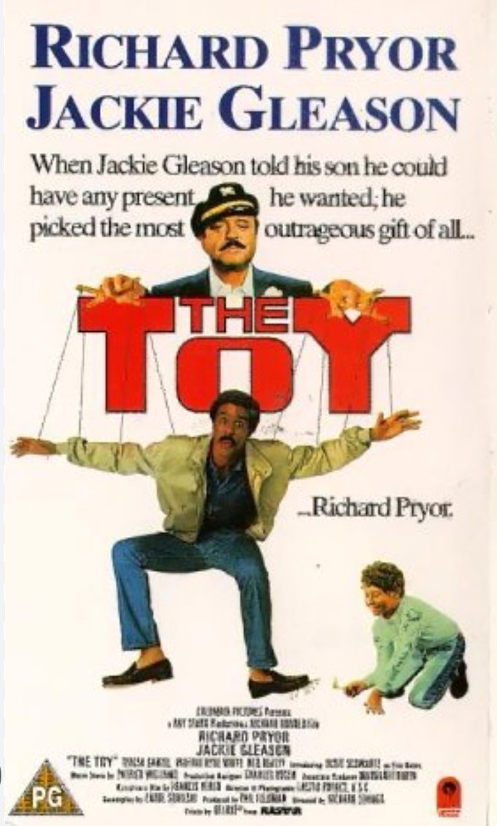 TreyorTravis's tweet photo. @TheCinesthetic Such an underrated classic comedy. The Toy. Don't know how this was PG. Definitely an R. Has heart and Pryer at his best. Pryer and Gleason have great chemistry.  Also has Ned Beatty who played Otis in Superman. https://t.co/BrKmV3dpxB