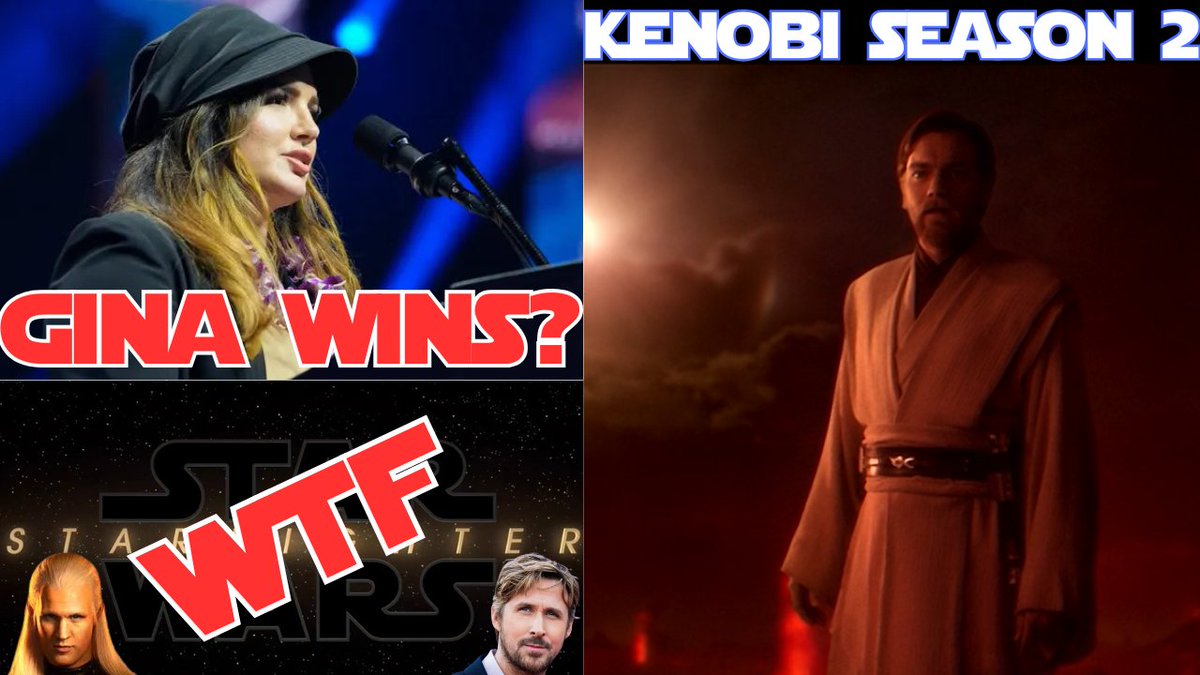 TheSWObsession's tweet image. Star Wars Updates : Gina Corano Beats Disney? Kenobi Season 2 Maybe? Sta... youtube.com/live/tQkKE2Tyz… via @YouTube #Disney @starwars