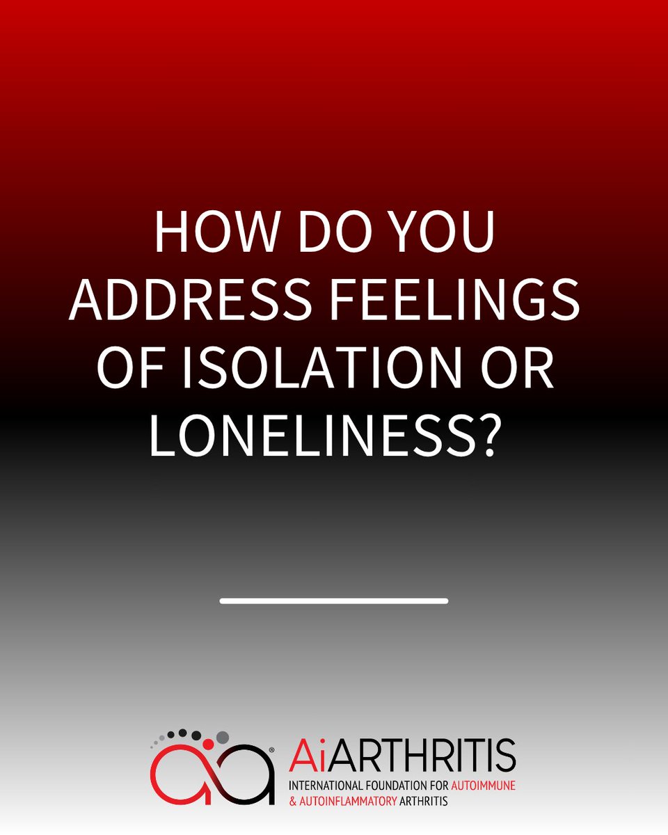 IFAiArthritis's tweet image. 🚨 Attention all #AiArthritis Community members! Join the conversation 💬 and share your thoughts on this week's Community Question! 

#CommunityQuestion #ArthritisAwareness #autoimmune #autoinflammatory #arthritis #chronicillness #invisibledisease