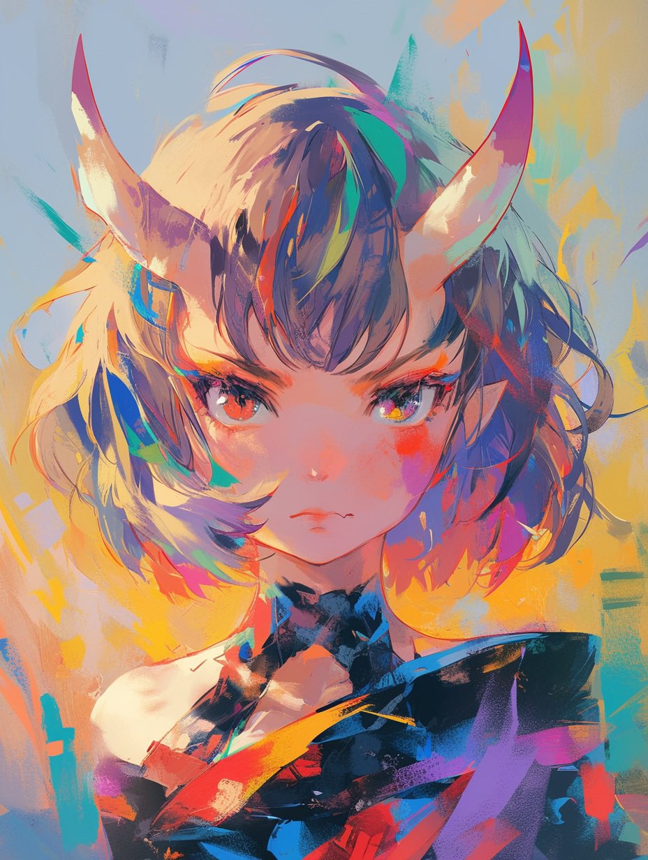 【けい】手描きイラスト 🌸 #illustration #illust #illustrator #art #oc #ocart