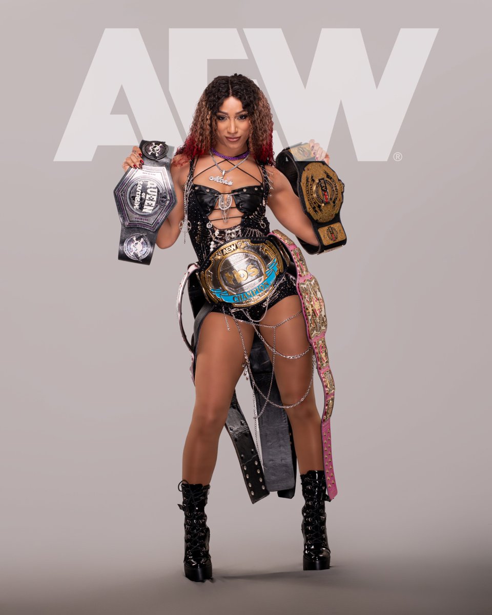 Mercedes Moné Varnado (@mercedesvarnado) on Twitter photo Cincinnati say hello to #8beltsmone the greatest <a href="/TBSNetwork/">TBS Network</a> champion of all time! #AEWDynamite
ticketmaster.com/aew-presents-d… Cincinnati say hello to #8beltsmone the greatest <a href="/TBSNetwork/">TBS Network</a> champion of all time! #AEWDynamite
ticketmaster.com/aew-presents-d…