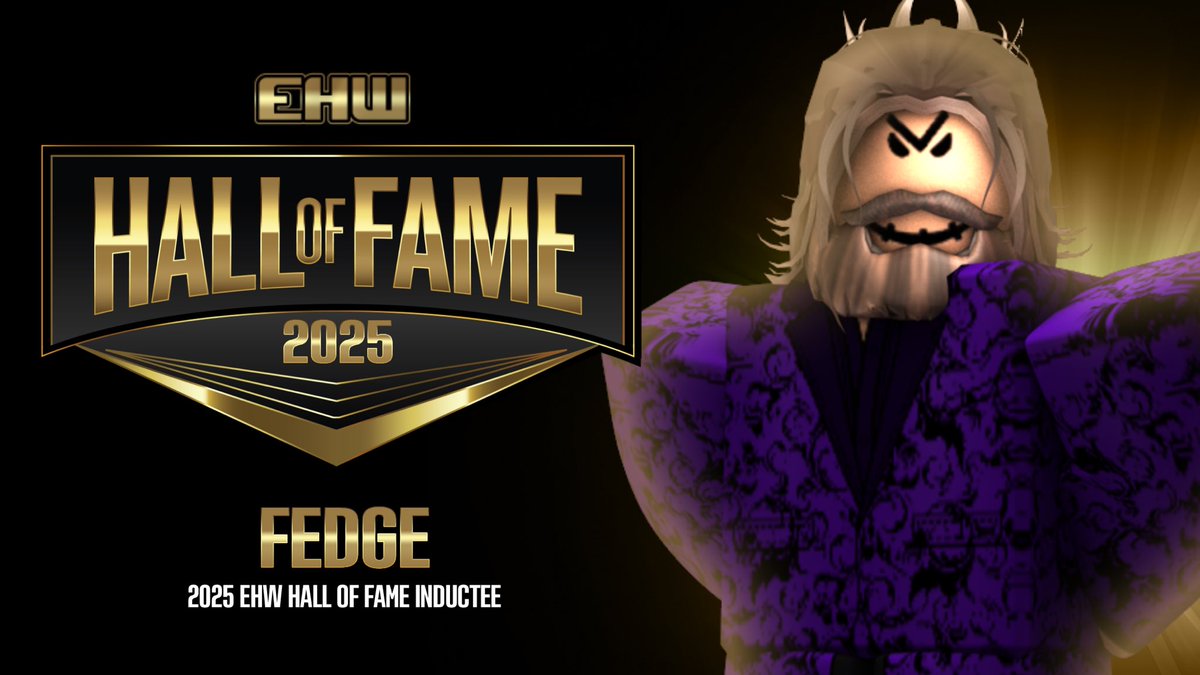ExtremeEhw's tweet photo. #Fedge Is inducted into the EHW 2025 HOF!

1x EHW TVC
1x EHW IC 
2x EHW USC 
2x EHW WHC
1x EHWC 

Truly a legend of the fed. https://t.co/OgiJQSmDZJ