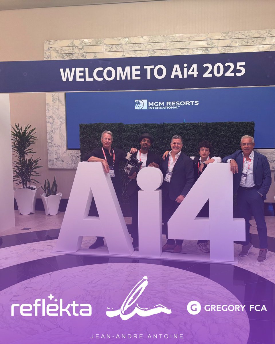 Gregory FCA (@gregoryfca) on Twitter photo Our team is boots on the ground at <a href="/Ai4Conferences/">Ai4 - Artificial Intelligence Conferences</a> in Las Vegas this week! Stop by our booth to learn about #Reflekta and meet the brilliant Jean Andre Antoine, who will capture single-frame portraits using vintage analog film.
<a href="/GMatusky/">Greg Matusky</a> Our team is boots on the ground at <a href="/Ai4Conferences/">Ai4 - Artificial Intelligence Conferences</a> in Las Vegas this week! Stop by our booth to learn about #Reflekta and meet the brilliant Jean Andre Antoine, who will capture single-frame portraits using vintage analog film.
<a href="/GMatusky/">Greg Matusky</a>
