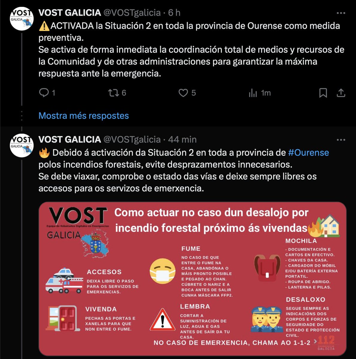 Situacio actual a #Galicia via <a href="/VOSTgalicia/">VOST GALICIA</a>