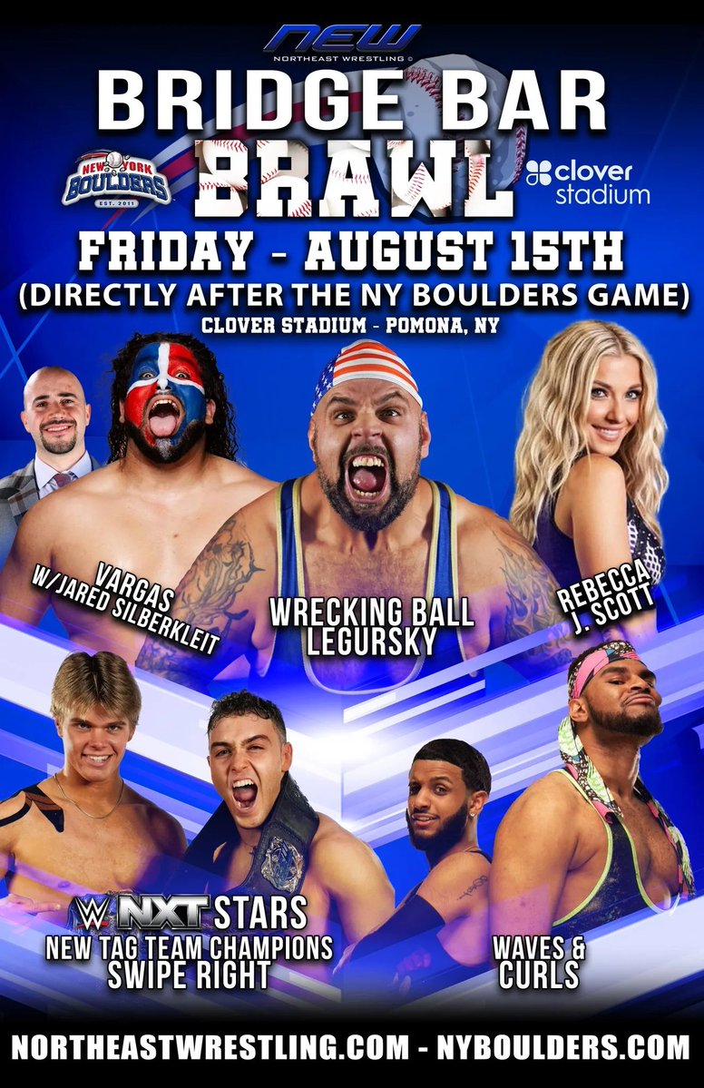 DMV Wrestling News (@dmvwrestlingnws) on Twitter photo This Friday in Pomona, NY - enjoy live wrestling from <a href="/newwrestling1/">Northeast Wrestling</a> after the <a href="/nyboulders/">New York Boulders</a> game dmvprowrestling.com/p/northeast-wr… This Friday in Pomona, NY - enjoy live wrestling from <a href="/newwrestling1/">Northeast Wrestling</a> after the <a href="/nyboulders/">New York Boulders</a> game dmvprowrestling.com/p/northeast-wr…