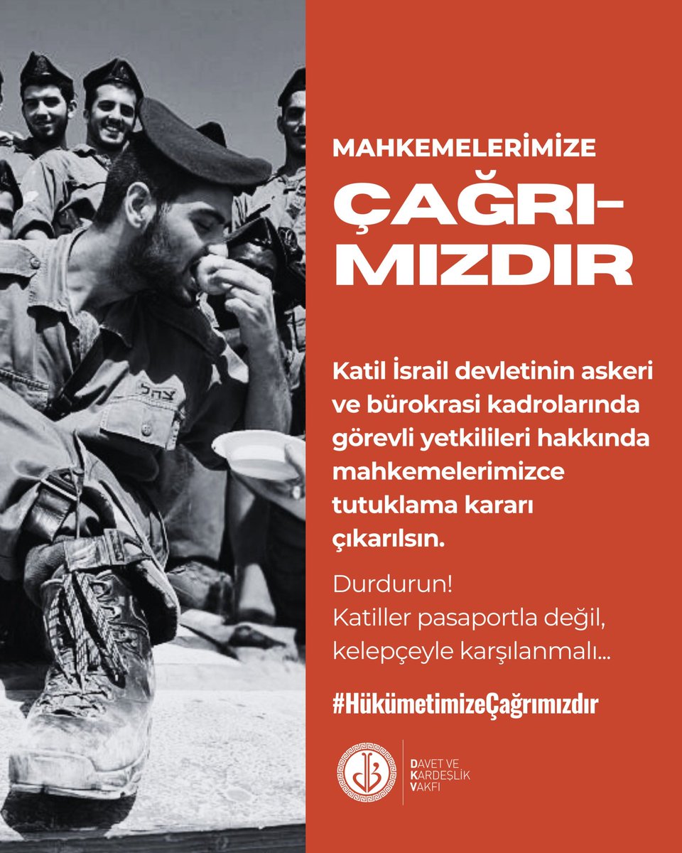 halegenclik's tweet photo. Soykırımcı İsrail yetkilileri, adalet önünde hesap verene kadar mücadele sürecek!
#HükümetimizeÇağrımızdır https://t.co/aRVIIwqS9D