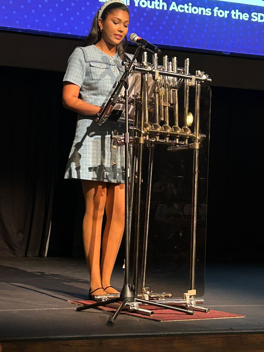 United Nations Trinidad and Tobago (@un_tandt) on Twitter photo UN Resident Coordinator a.i., <a href="/ugo_blanco/">Ugo Blanco</a>, says youth-led action is vital to 🇹🇹's success in achieving the SDGs. He made the point during his address at the T&T Youth Ambassador's National Youth Development Conference, in celebration of #InternationalYouthDay.
#YouthVoices UN Resident Coordinator a.i., <a href="/ugo_blanco/">Ugo Blanco</a>, says youth-led action is vital to 🇹🇹's success in achieving the SDGs. He made the point during his address at the T&T Youth Ambassador's National Youth Development Conference, in celebration of #InternationalYouthDay.
#YouthVoices