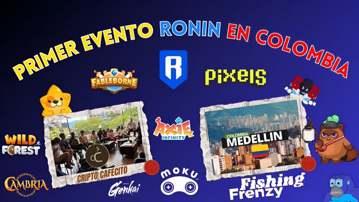 farollgmc.ron ๐ฆ (@farollgmc) on Twitter photo ๐บ๐ ๐๐๐๐๐ ๐๐๐๐๐๐
๐๐
๐๐๐ ๐๐๐๐ฬ๐๐.
PRIMER evento de <a href="/Ronin_Network/">Ronin</a> en ๐จ๐ด
PRIMER evento de la comunidad al cual podrรฉ asistir y formar parte ๐ฅ
Ronin es grande, mรกs que por sus juegos, POR SU COMUNIDAD. Que ha estado en diferentes etapas y momentos apoyando a ๐บ๐ ๐๐๐๐๐ ๐๐๐๐๐๐
๐๐
๐๐๐ ๐๐๐๐ฬ๐๐.
PRIMER evento de <a href="/Ronin_Network/">Ronin</a> en ๐จ๐ด
PRIMER evento de la comunidad al cual podrรฉ asistir y formar parte ๐ฅ
Ronin es grande, mรกs que por sus juegos, POR SU COMUNIDAD. Que ha estado en diferentes etapas y momentos apoyando a