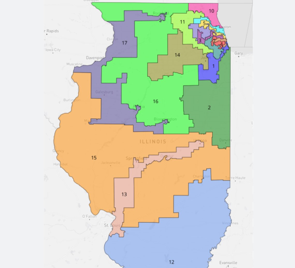 Indiana House Democrats are traveling to Illinois tomorrow to vent about the evils of partisan gerrymandering. I’ll just leave this here… 👀