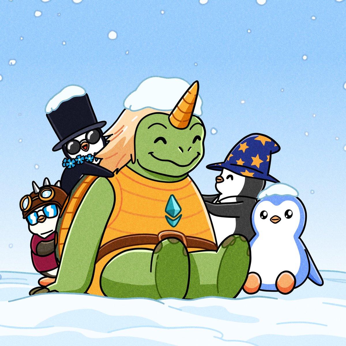 We’re excited to announce that $BTCS has acquired 3 Pudgy Penguins NFTs to add to their treasury. 

<a href="/NasdaqBTCS/">BTCS Inc. (Nasdaq: BTCS)</a> is a publicly traded blockchain company listed on the <a href="/NasdaqExchange/">Nasdaq Exchange</a> that holds over $300M+ in ETH. 

Treasury Penguins are real.