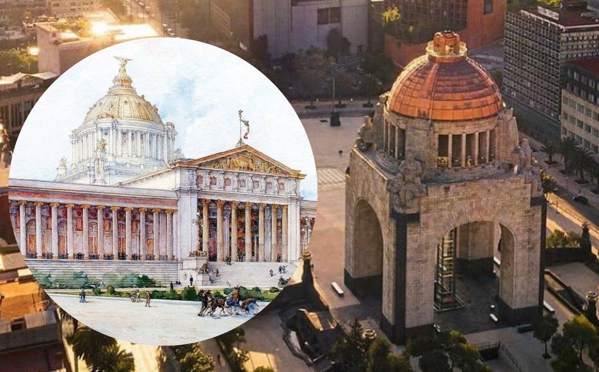 El Monumento a la Revolución es la mejor representación de México: un país que pudo ser grandioso, pero se quedó inconcluso. Por eso muestra un domo dorado sobre cuatro columnas sin chiste, tal como fue la revolución, algo que aparentaba tener utilidad, pero no sirvió para nada.