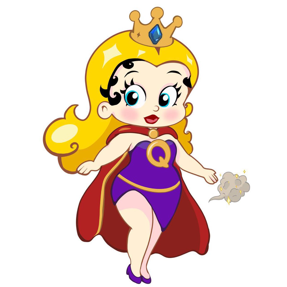 cleanpuffio's tweet photo. @PlayPudgyParty Why me of course #queenqueef #fartcoin disrupter #gasless #noodor #savequeenqueef https://t.co/Rk3VAg2BYc