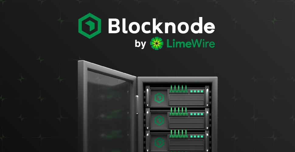 limewire's tweet image. It’s here 📢
The new Blocknode Whitepaper is now live.

A decentralized file &amp;amp; object storage network - fully S3-compatible, no lock-in, validator-enforced SLAs - all powered by $LMWR and built on @BNBCHAIN.
Serving 5M+ users at launch via LimeWire.

👉 blocknode.com