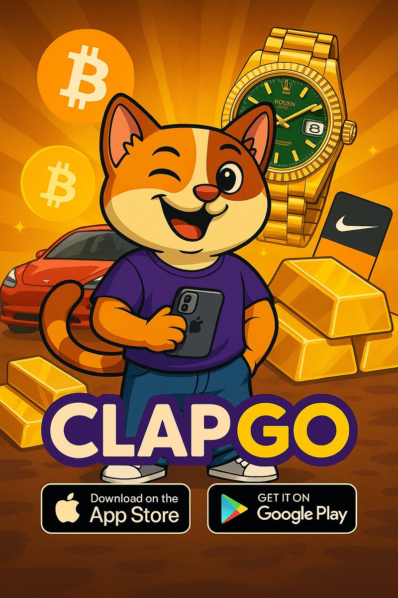 Gup (@guppy00002) on Twitter photo <a href="/pudgypenguins/">Pudgy Penguins</a> <a href="/NasdaqBTCS/">BTCS Inc. (Nasdaq: BTCS)</a> <a href="/NasdaqExchange/">Nasdaq Exchange</a> Congrats pudgy your leading the way for memes
$CLAP cat is always building and connecting aswell soon many will see everthing they are doing <a href="/pudgypenguins/">Pudgy Penguins</a> <a href="/NasdaqBTCS/">BTCS Inc. (Nasdaq: BTCS)</a> <a href="/NasdaqExchange/">Nasdaq Exchange</a> Congrats pudgy your leading the way for memes
$CLAP cat is always building and connecting aswell soon many will see everthing they are doing