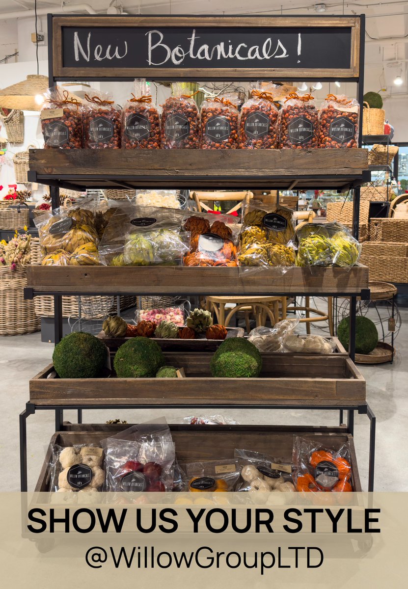 WillowGroupLtd's tweet image. We love seeing our products in action!
If you’re using our home decor, florals, baskets, or gift packaging in your displays post a photo or video and tag us. We’d love to share your creativity!
Let’s inspire each other!
#VisualMerchandising #RetailDisplayIdeas #WholesaleHomeDecor