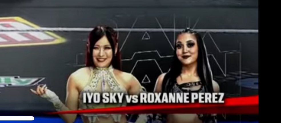 KcWrestling05's tweet image. shoutout to Iyo Sky tv matches gotta be one of my favorite genders